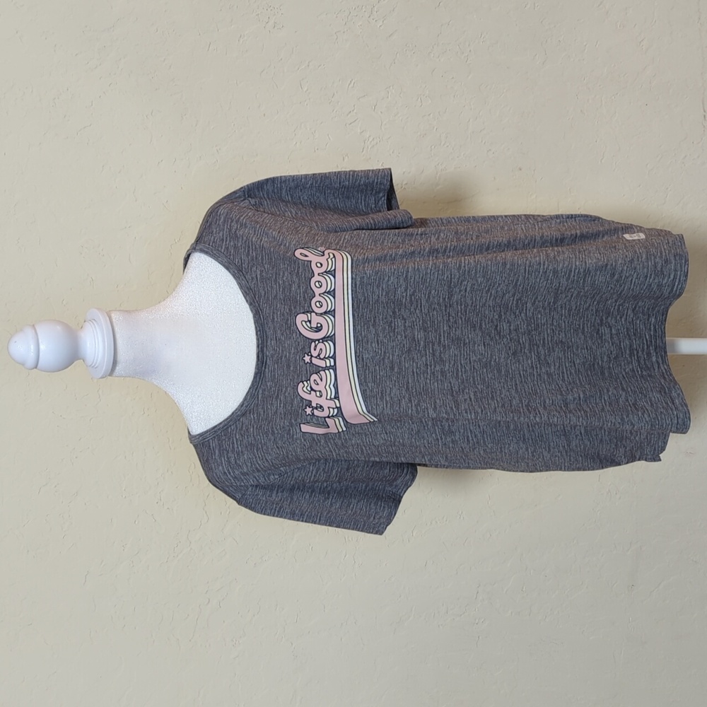 Life Is Good Lightweight Scoop Neck Short Sleeve Sleep Tee Shirt Size Medium